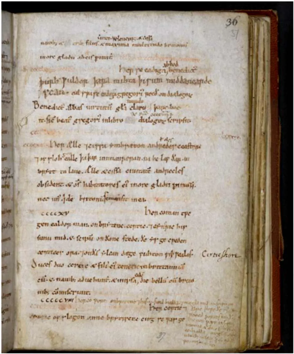 anglo-saxon-chronicle-folio-manuscript-1