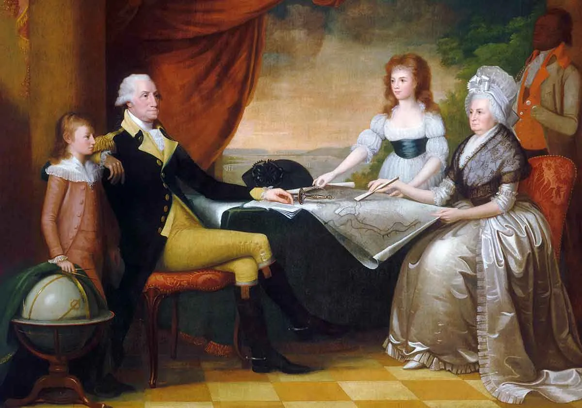 martha washington savage painting