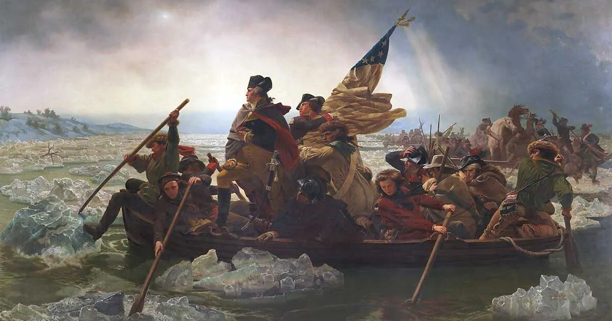 emanuel leutze washington crossing painting