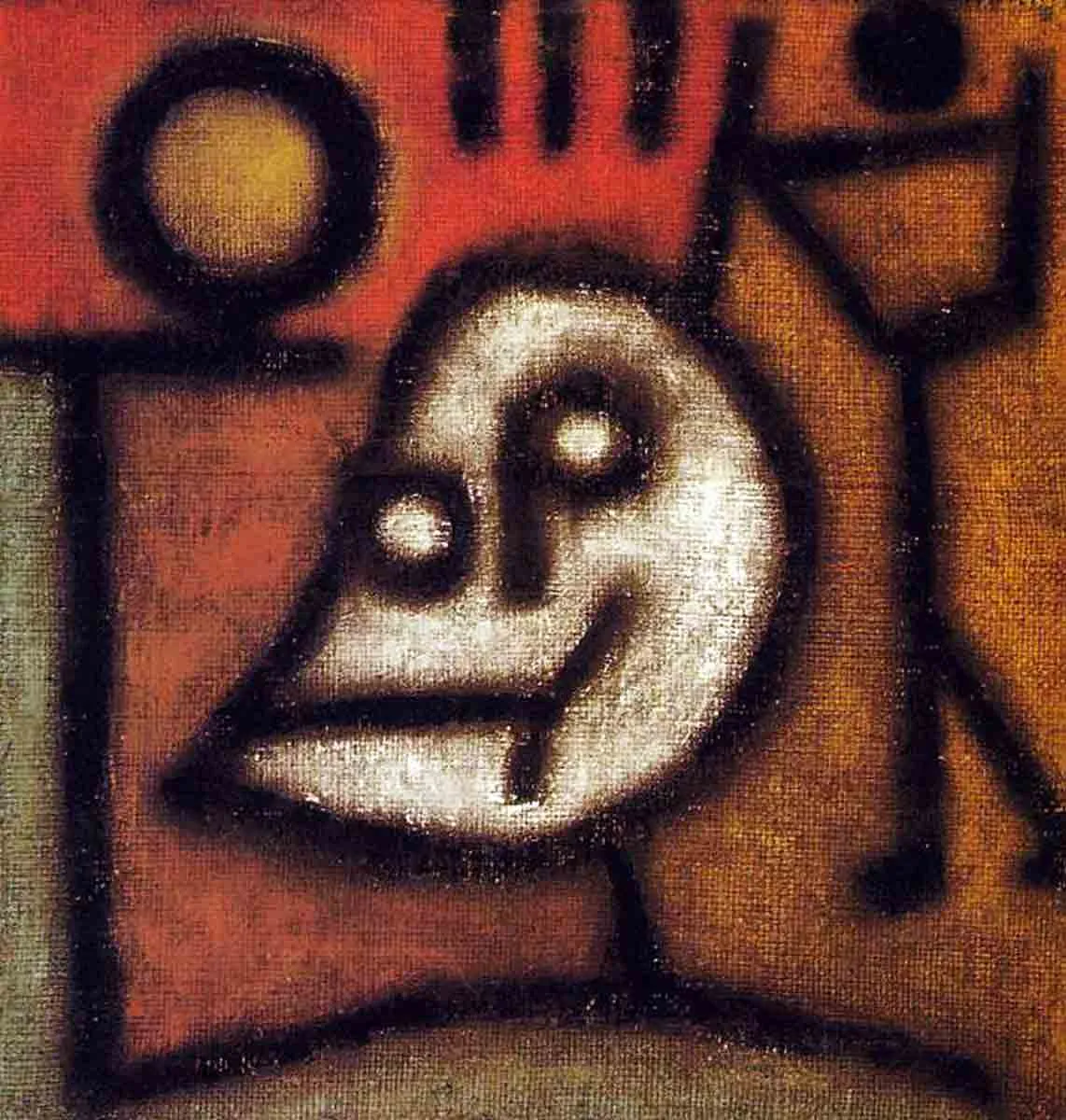 paul klee death painting