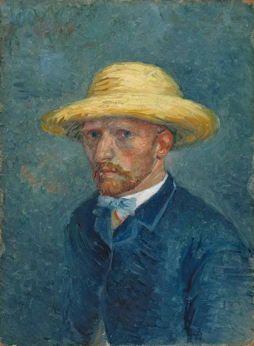 van gogh self portrait or portrait theo van gogh