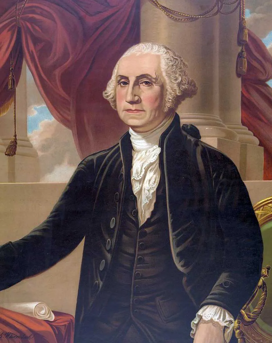 George Washington Weidenbach after Gilbert Stuart