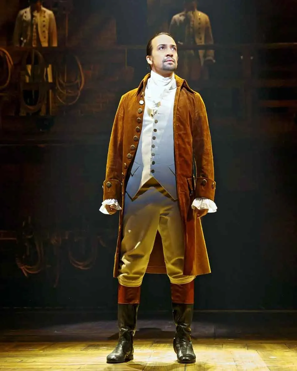 lin manuel miranda as hamilton