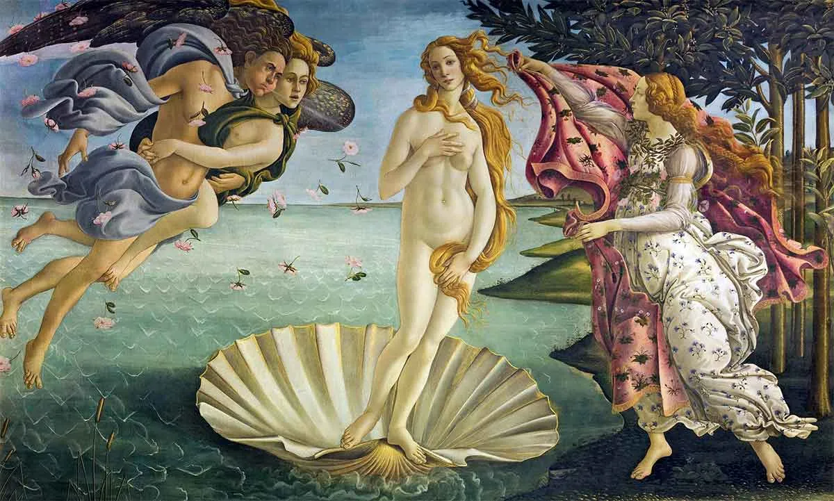 sandro botticelli birth of venus painting