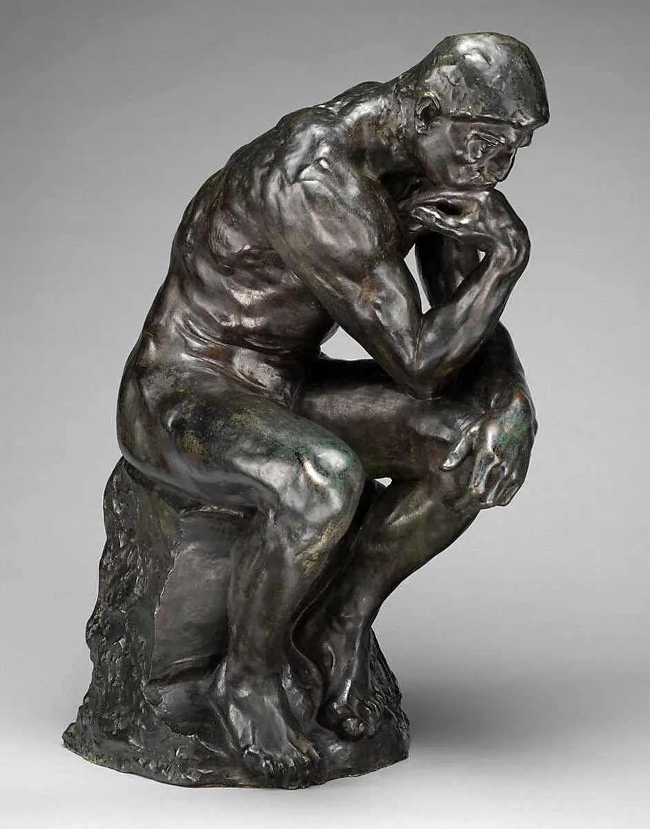 auguste rodin thinker sculpture