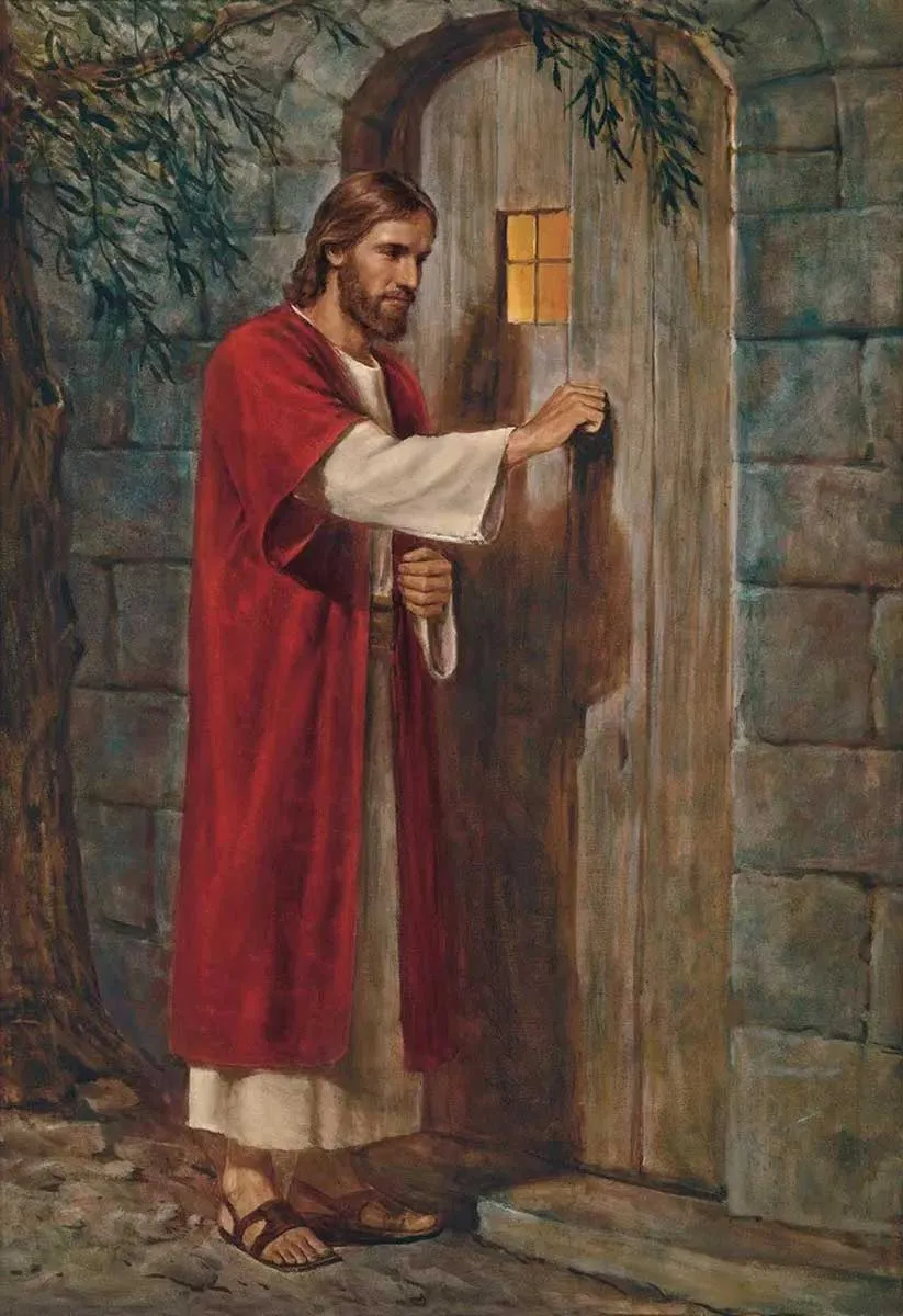 jesus knocking catholic social teaching