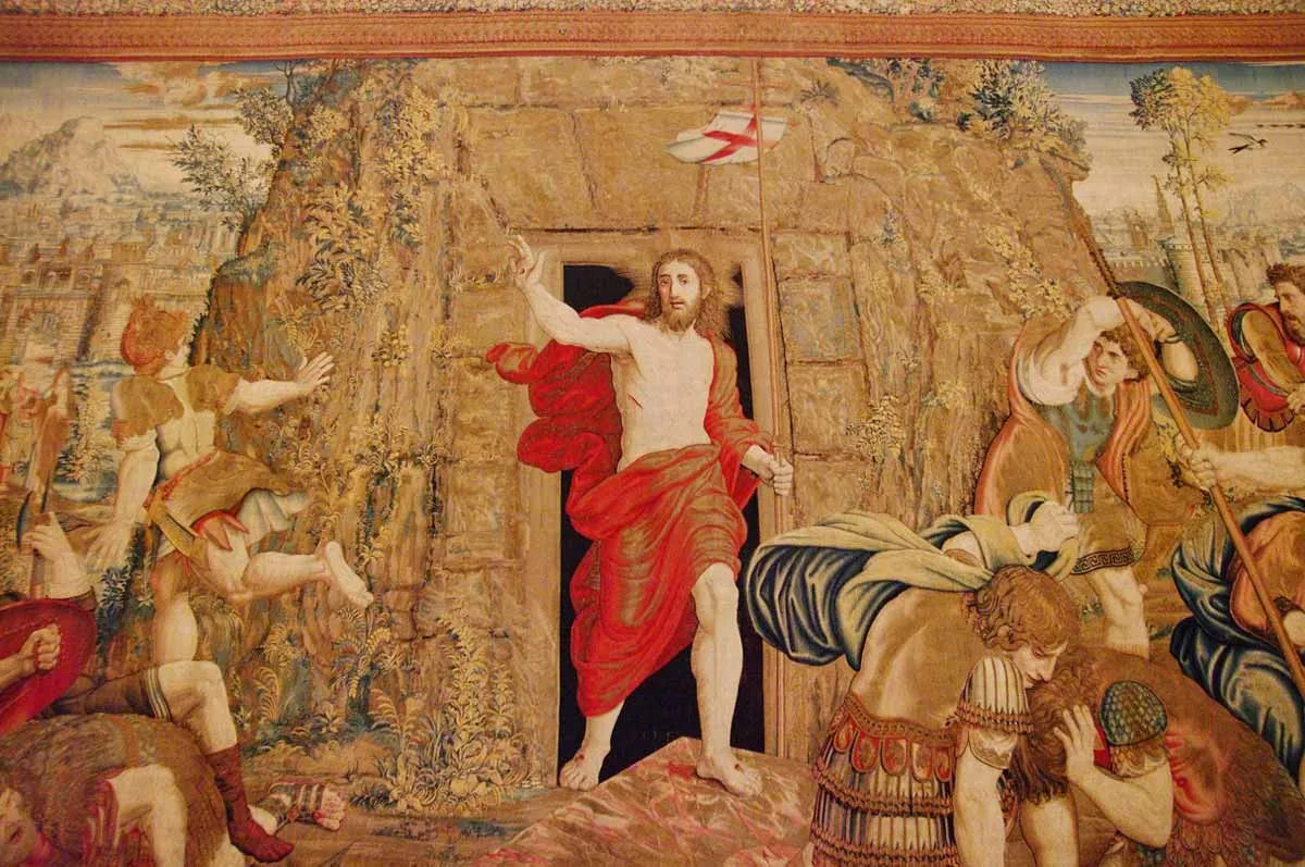 jesus tapestry vatican