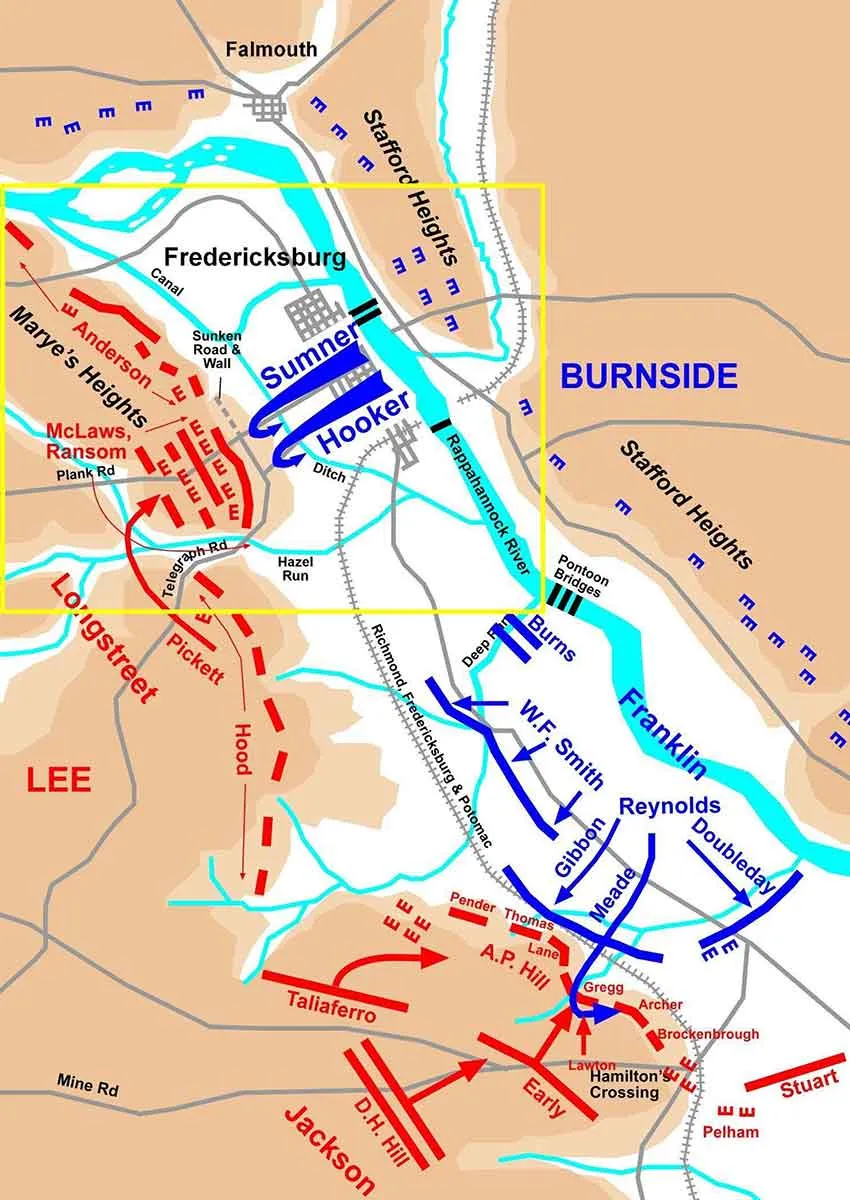 battle of fredericksburg december 1862