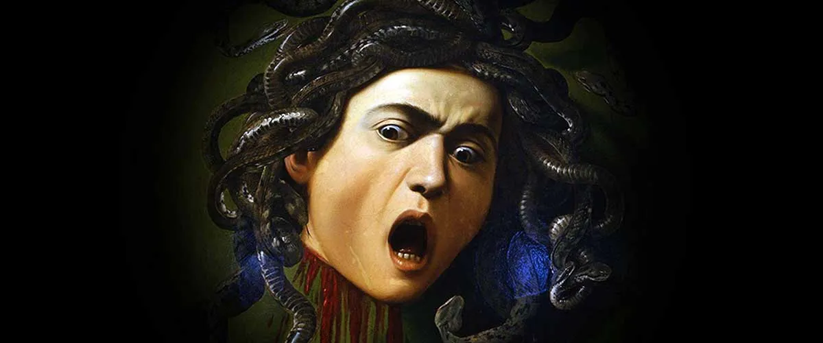 caravaggio medusa head