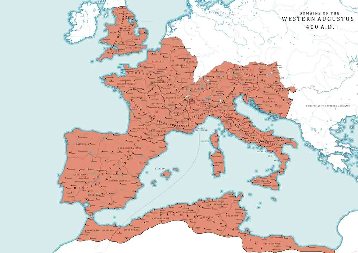 western roman empire 400 magnus maximus