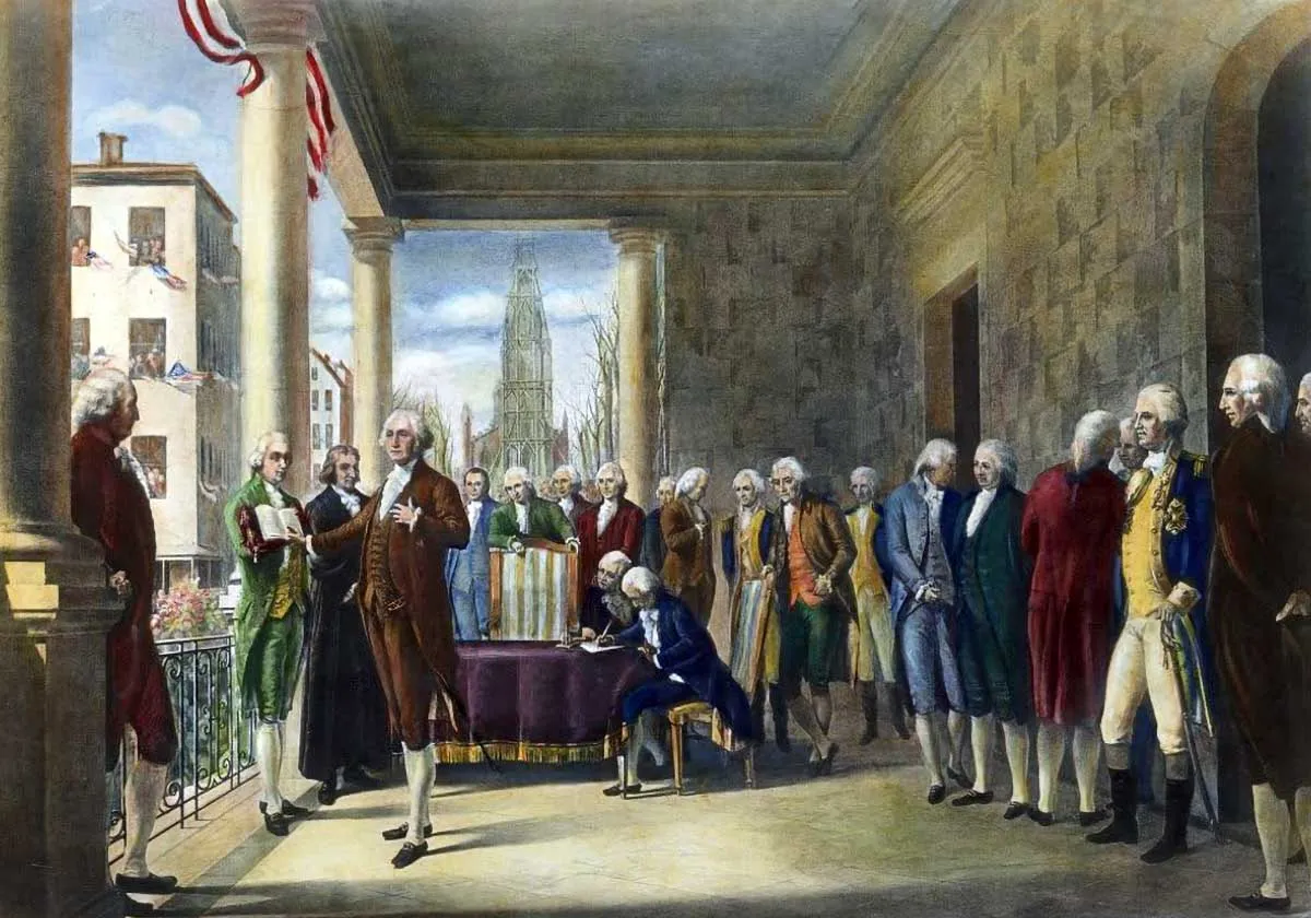 george washington founding fathers painting