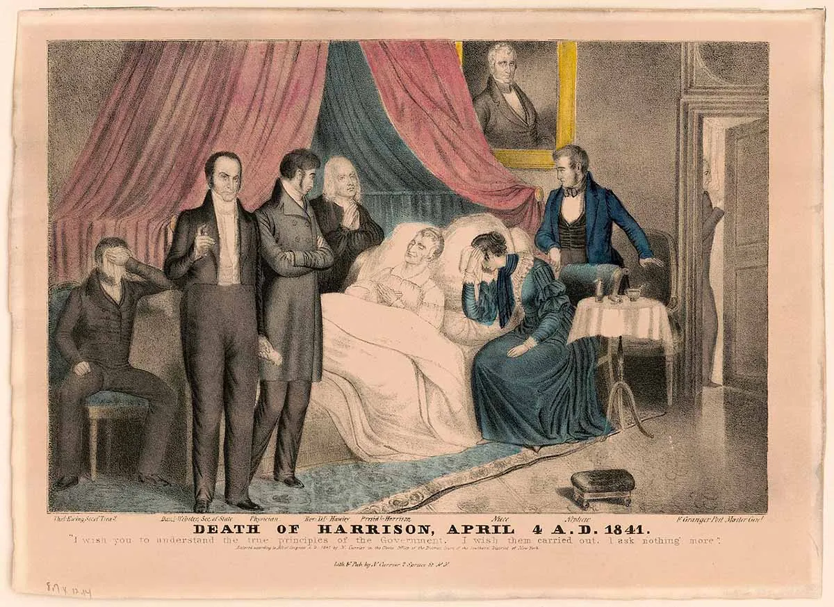 Death of Harrison