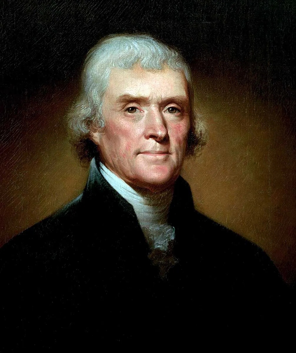 thomas jefferson portrait