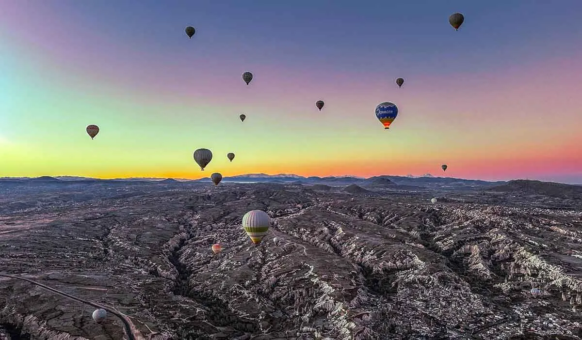 hot air balloons goreme cappadocia