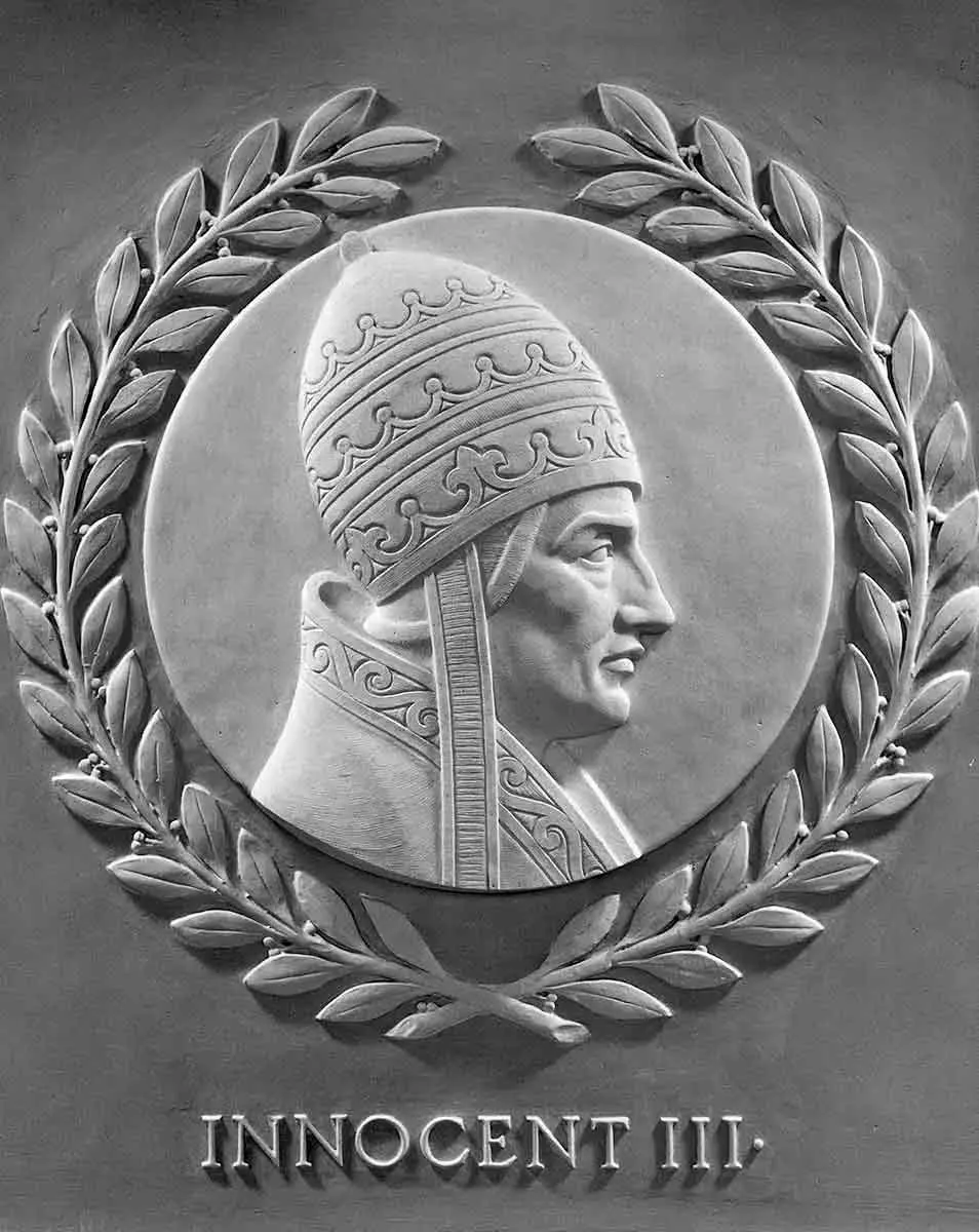 pope innocent iii relief