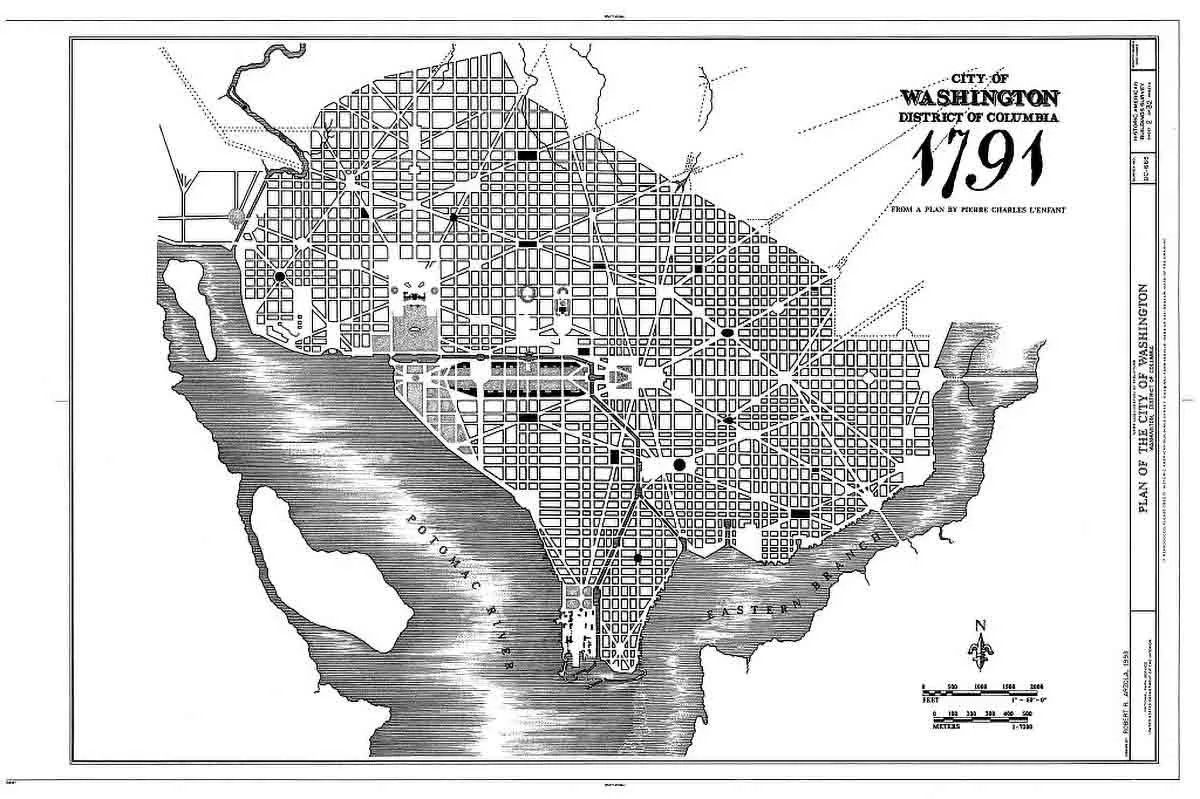 lenfant mcmillan plan washington dc