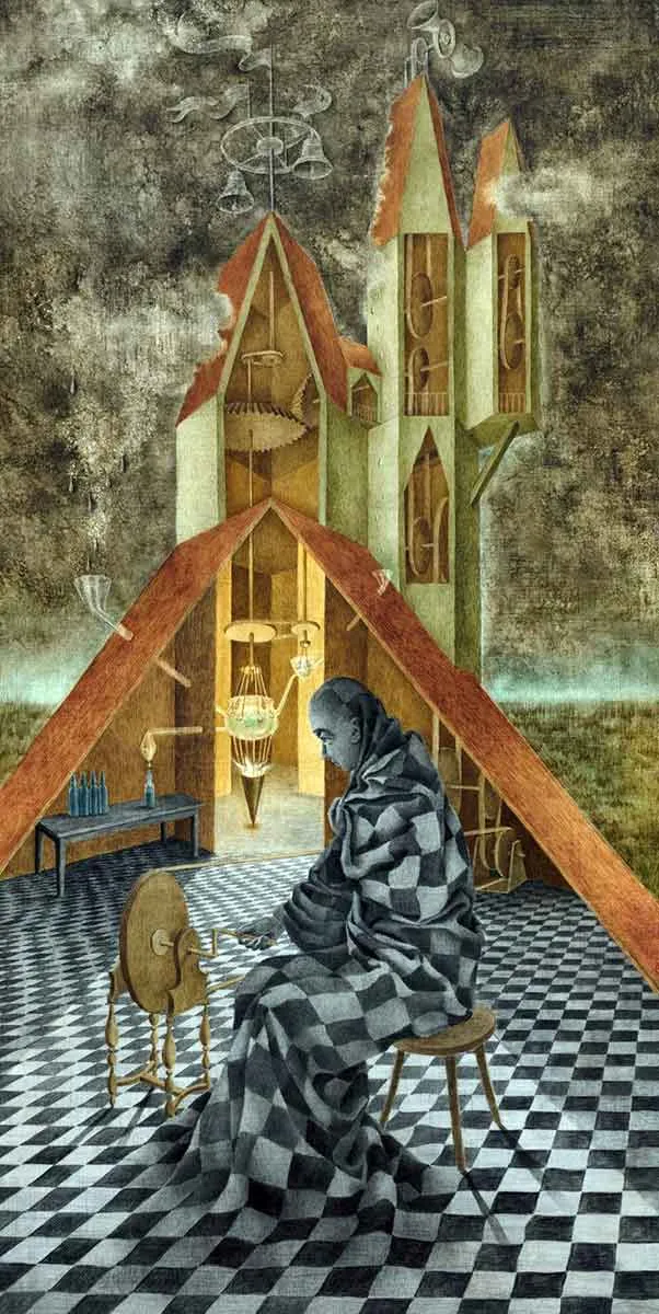 remedios varo alchemist painting