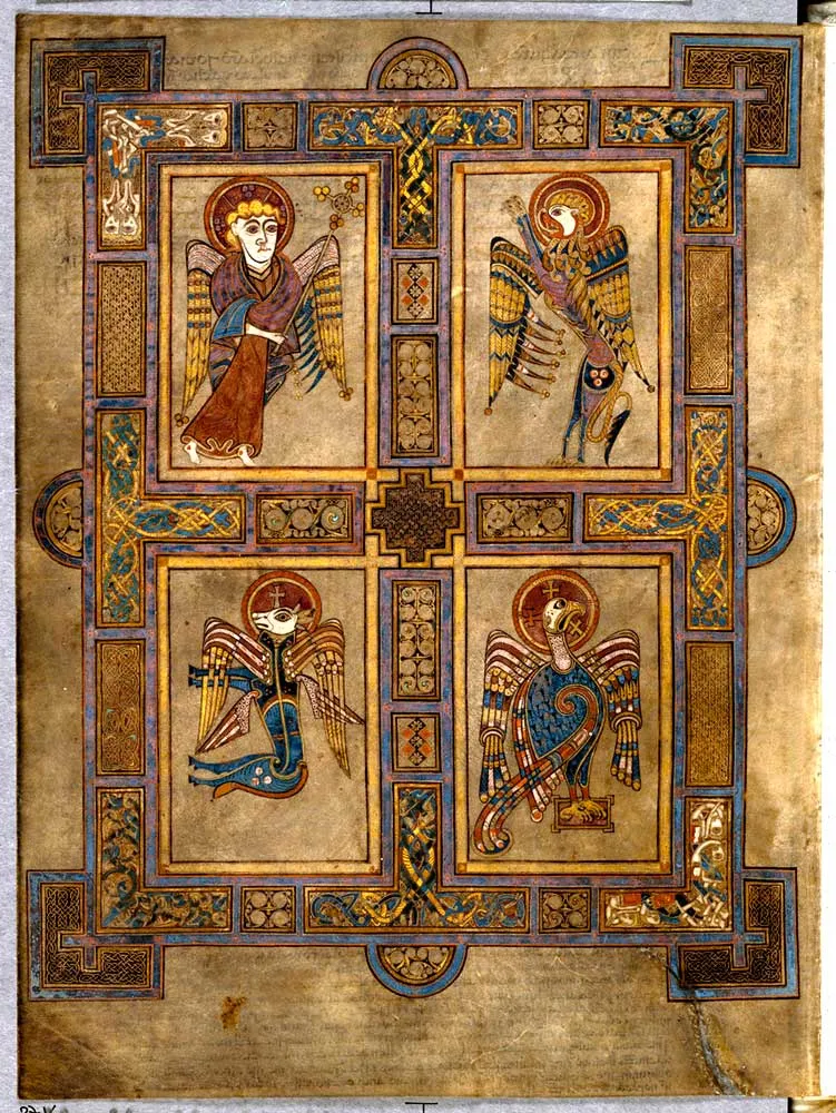 evangelists book of kells