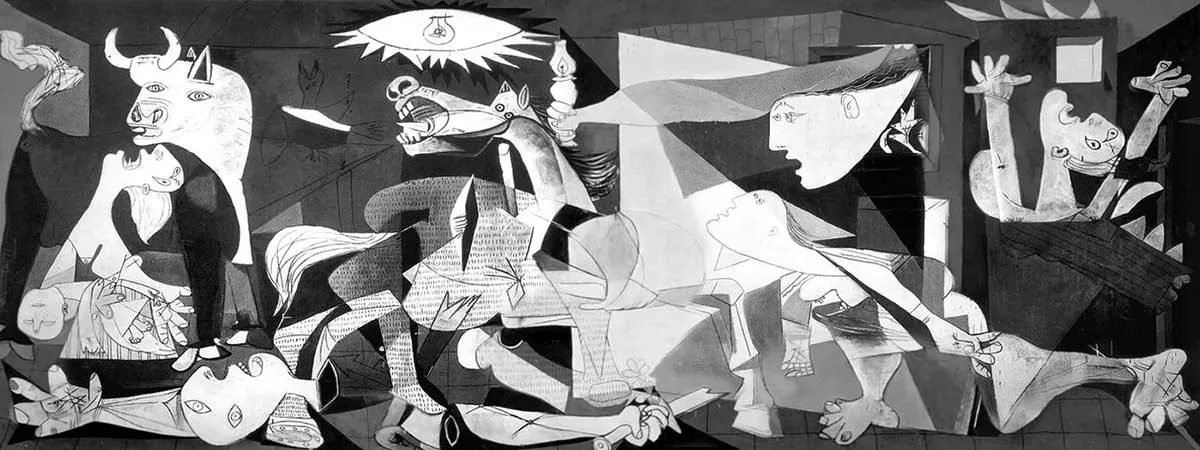 pablo picasso guernica painting conv