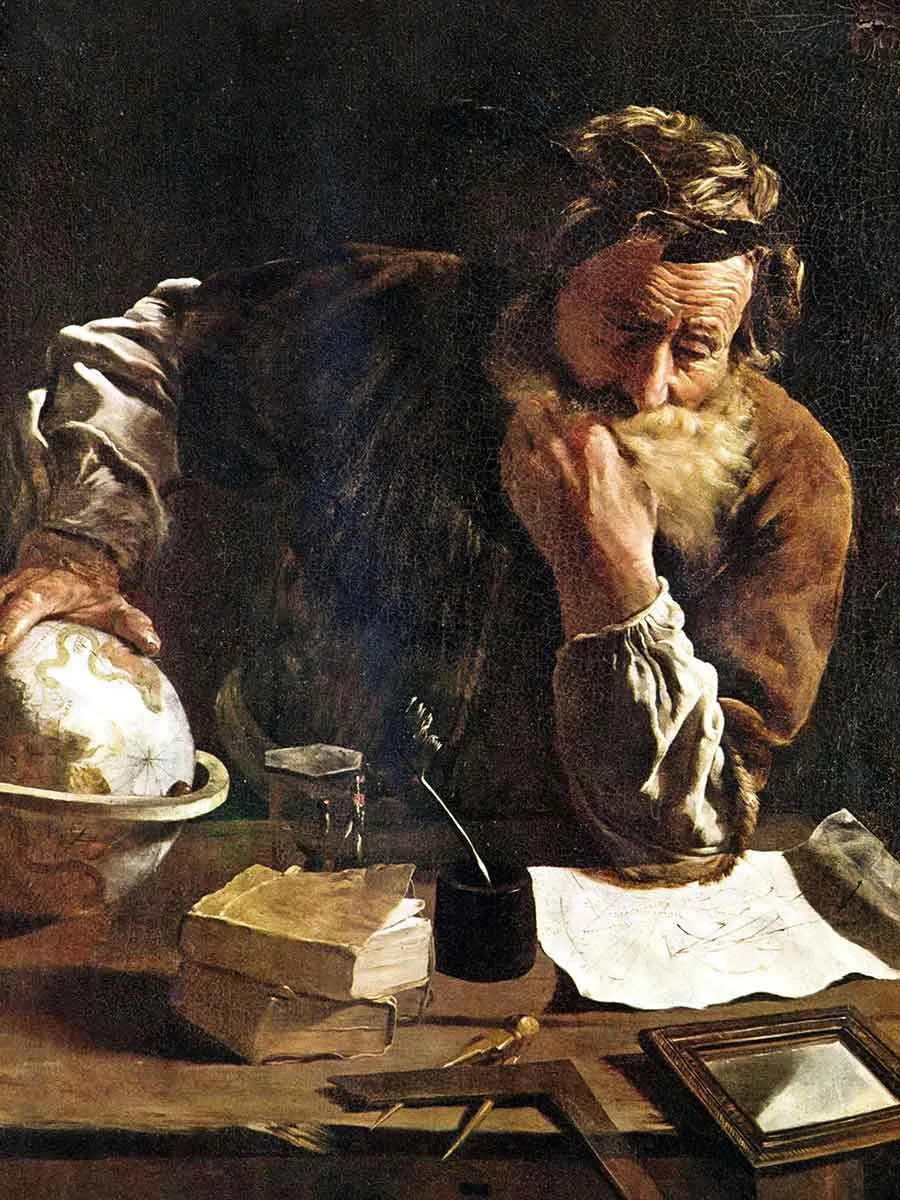 domenico fetti archimedes thoughtful painting