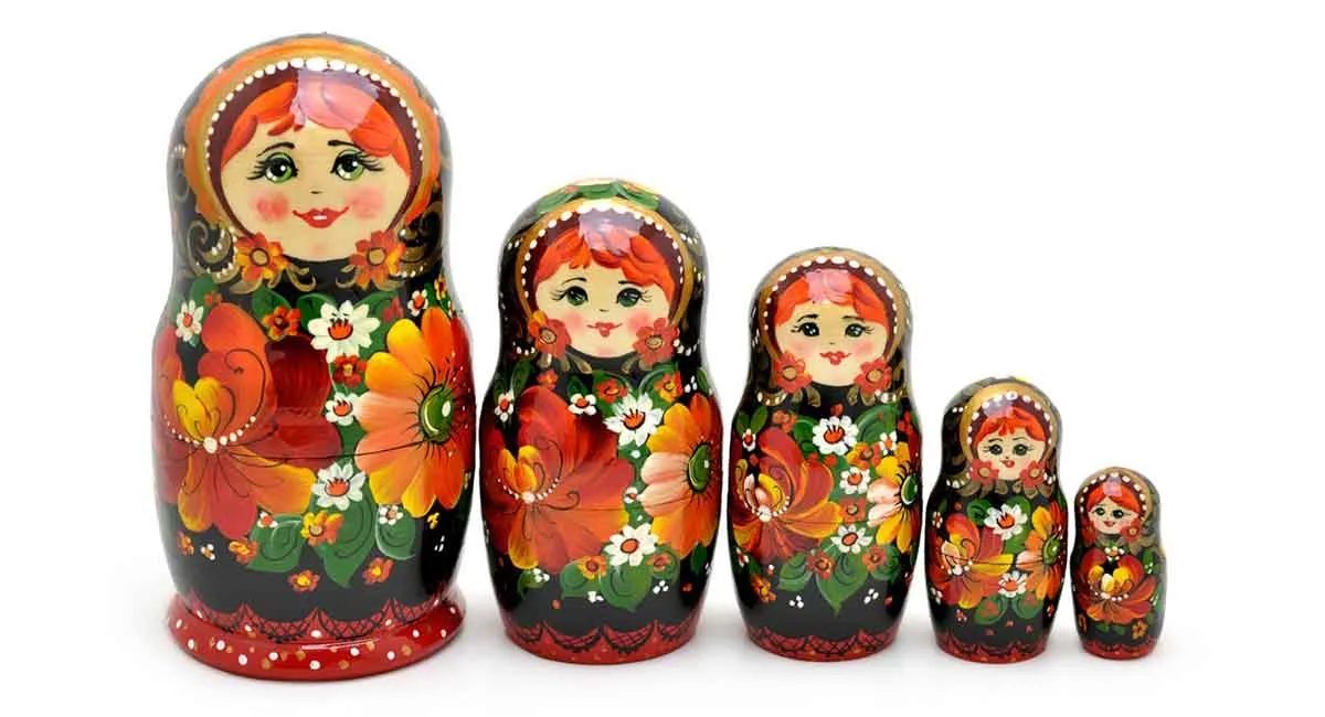 author unknown russian dolls photo