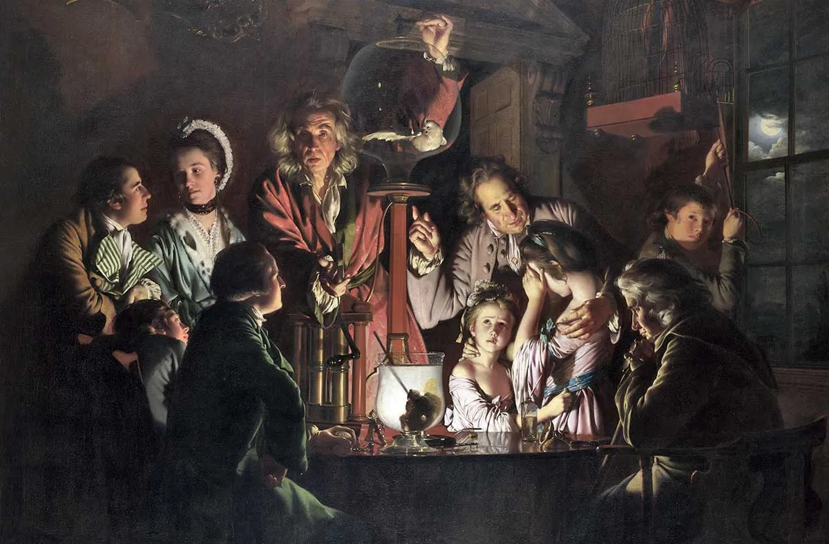 joseph wright of derby experiment painting