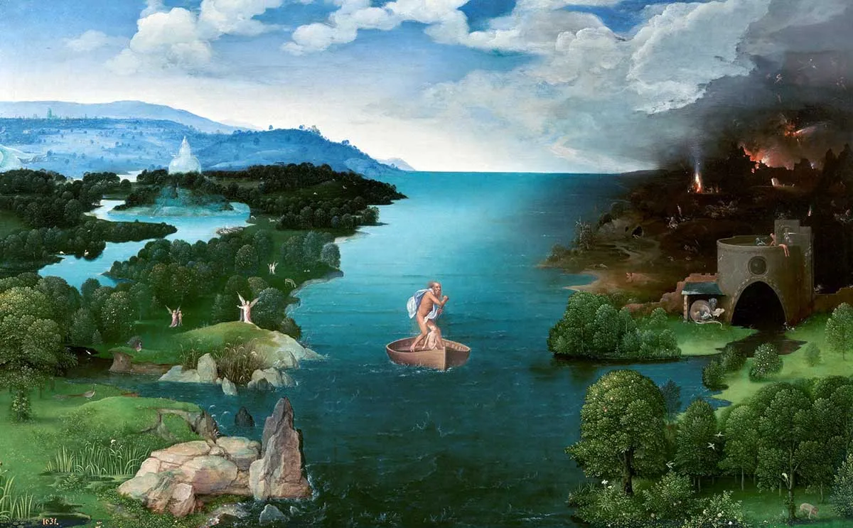 joachim patinir charon crossing styx painting