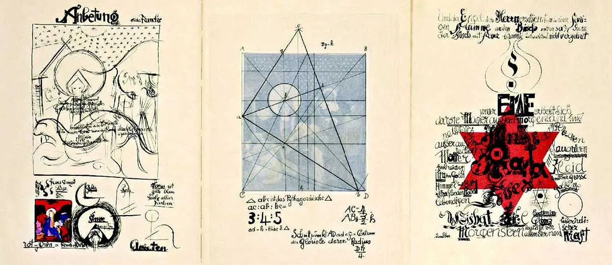 johannes itten adoration drawing