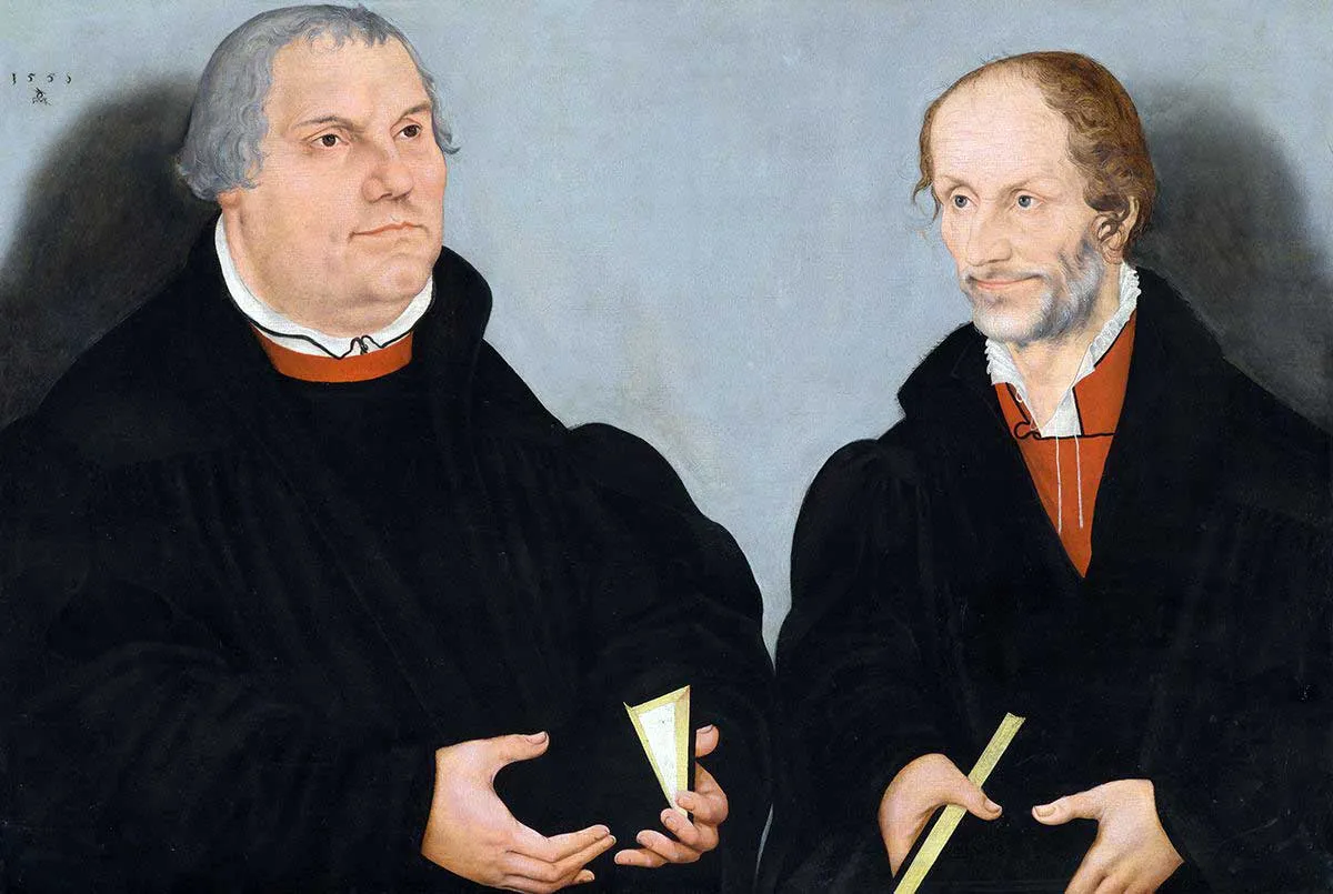 martin luther melanchthon together