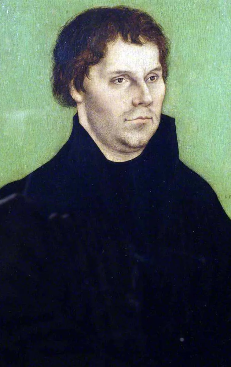 martin luther green background