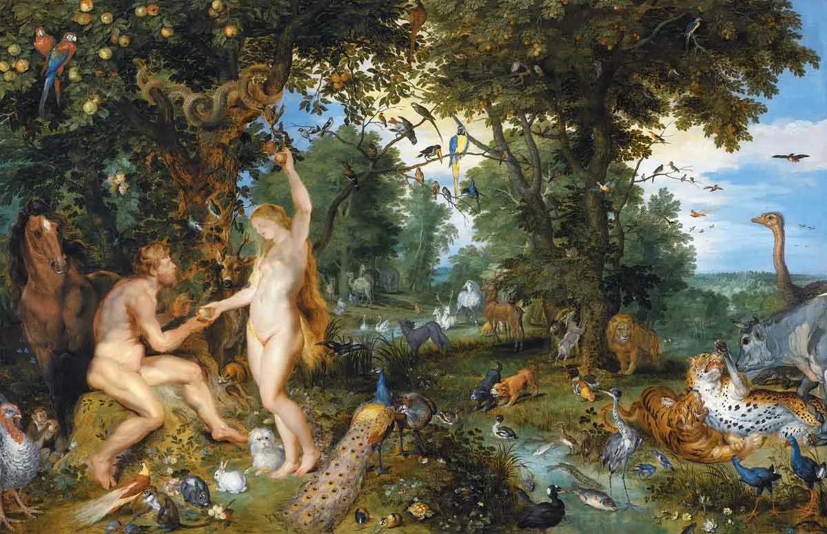 jan brueghel elder and peter rubens garden painting