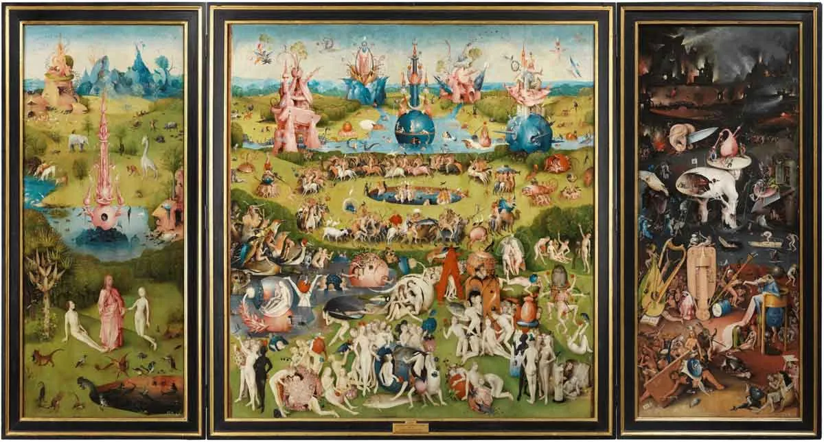 hieronymus bosch garden of delights painting