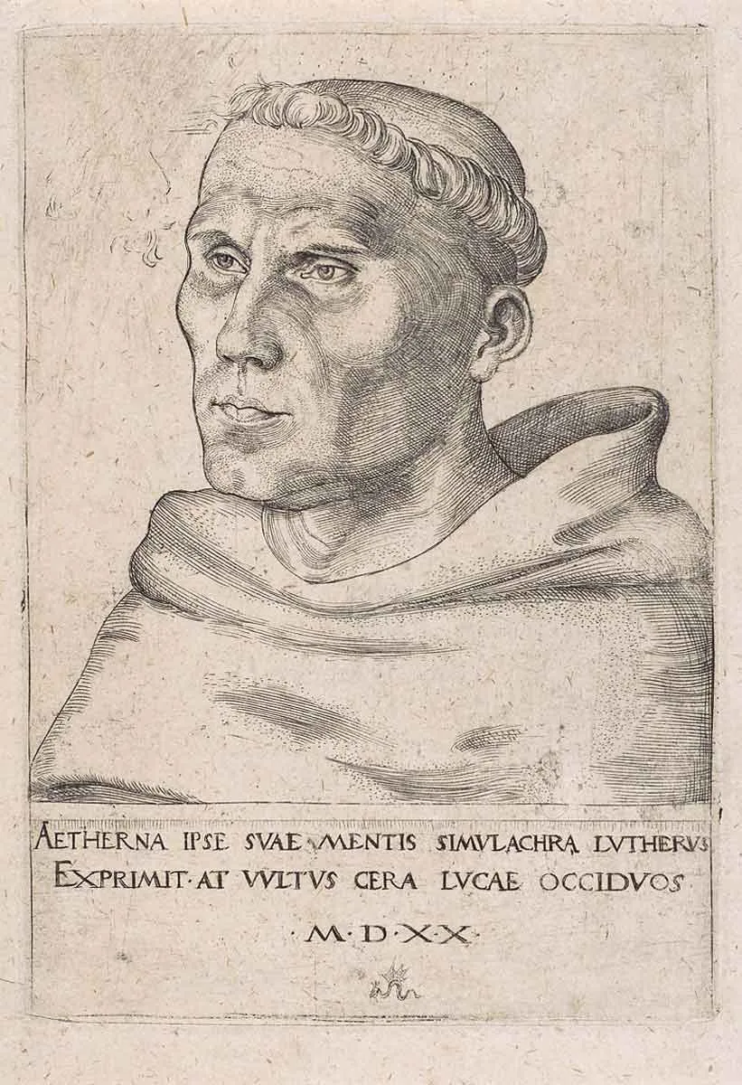 martin luther as augustinian monk