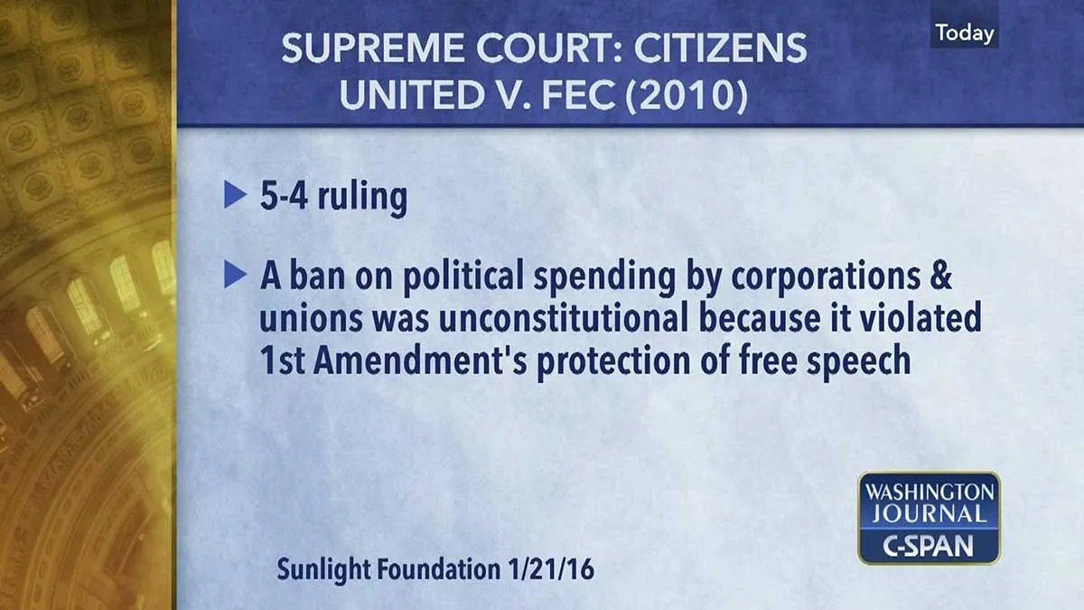 citizens united explanation