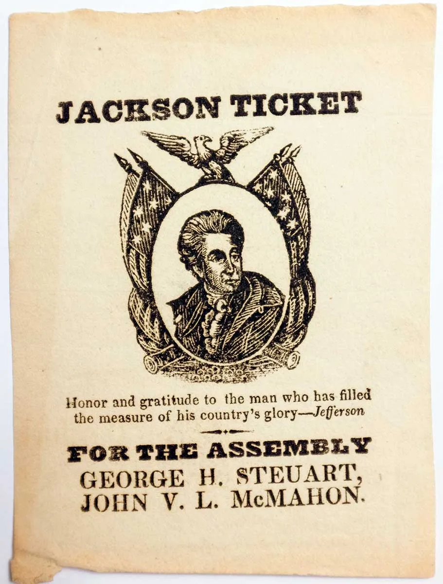 jackson campaign poster