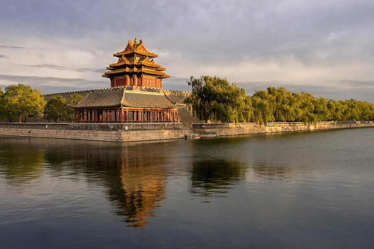 northwest corner tower forbidden city china