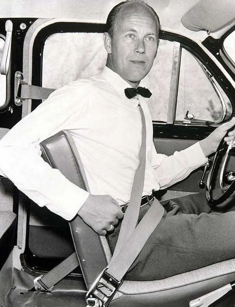 nils bohlin inventor of the three point seatbelt