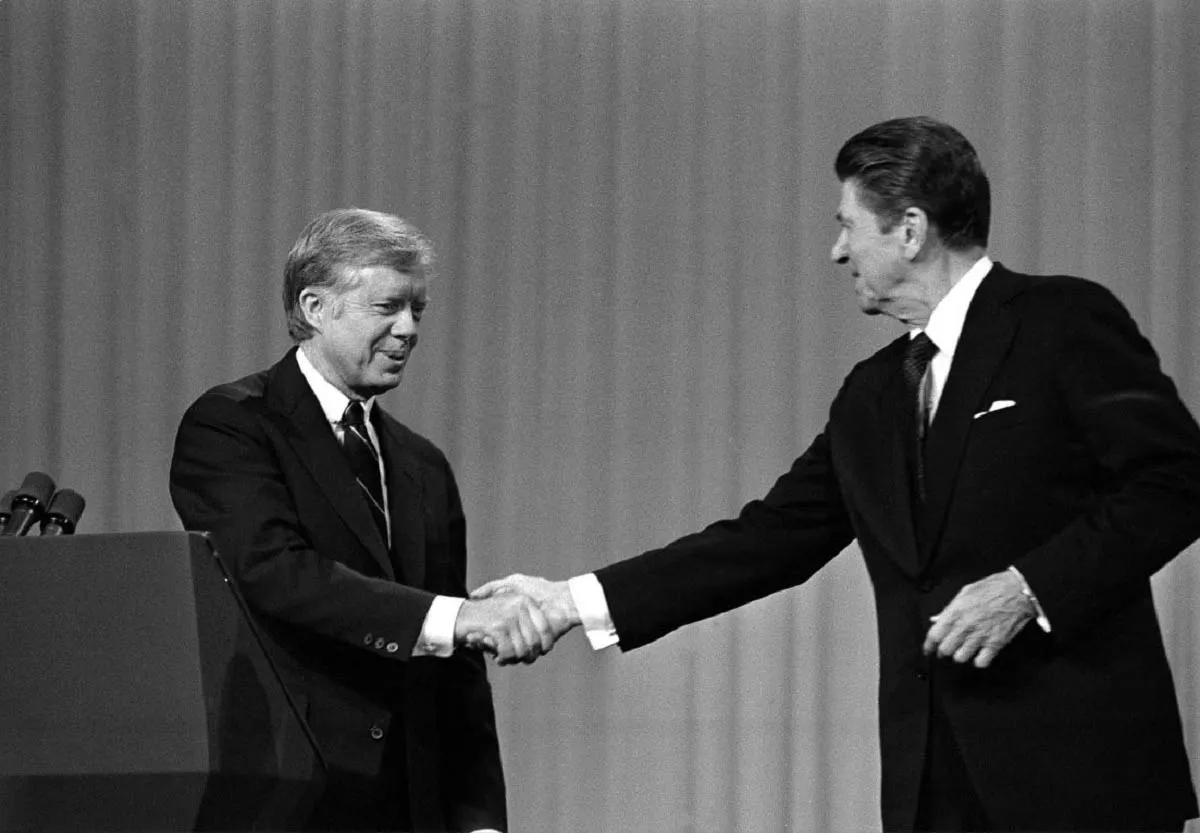 carter and reagan 1980