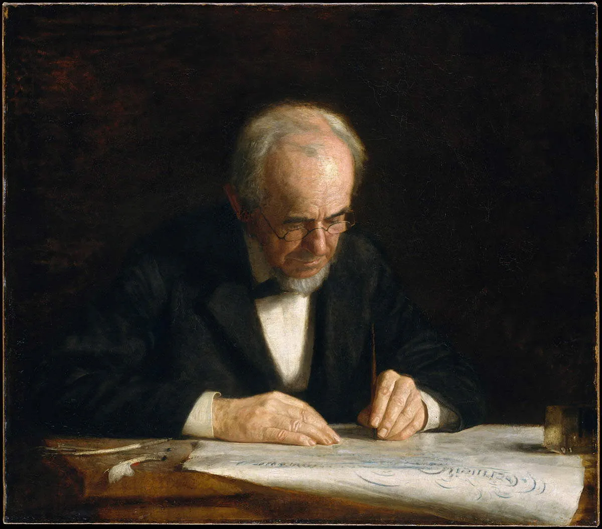 eakins writing master