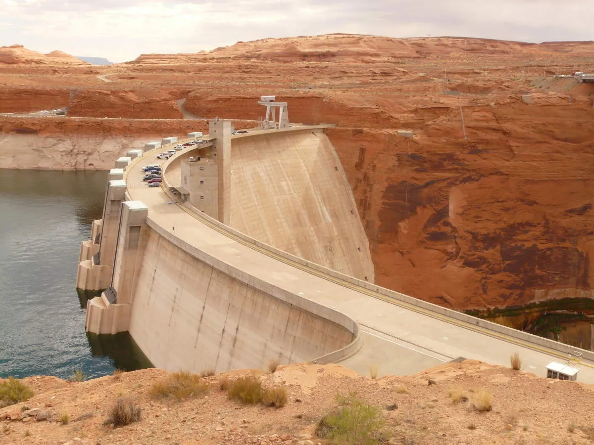 hoover dam view