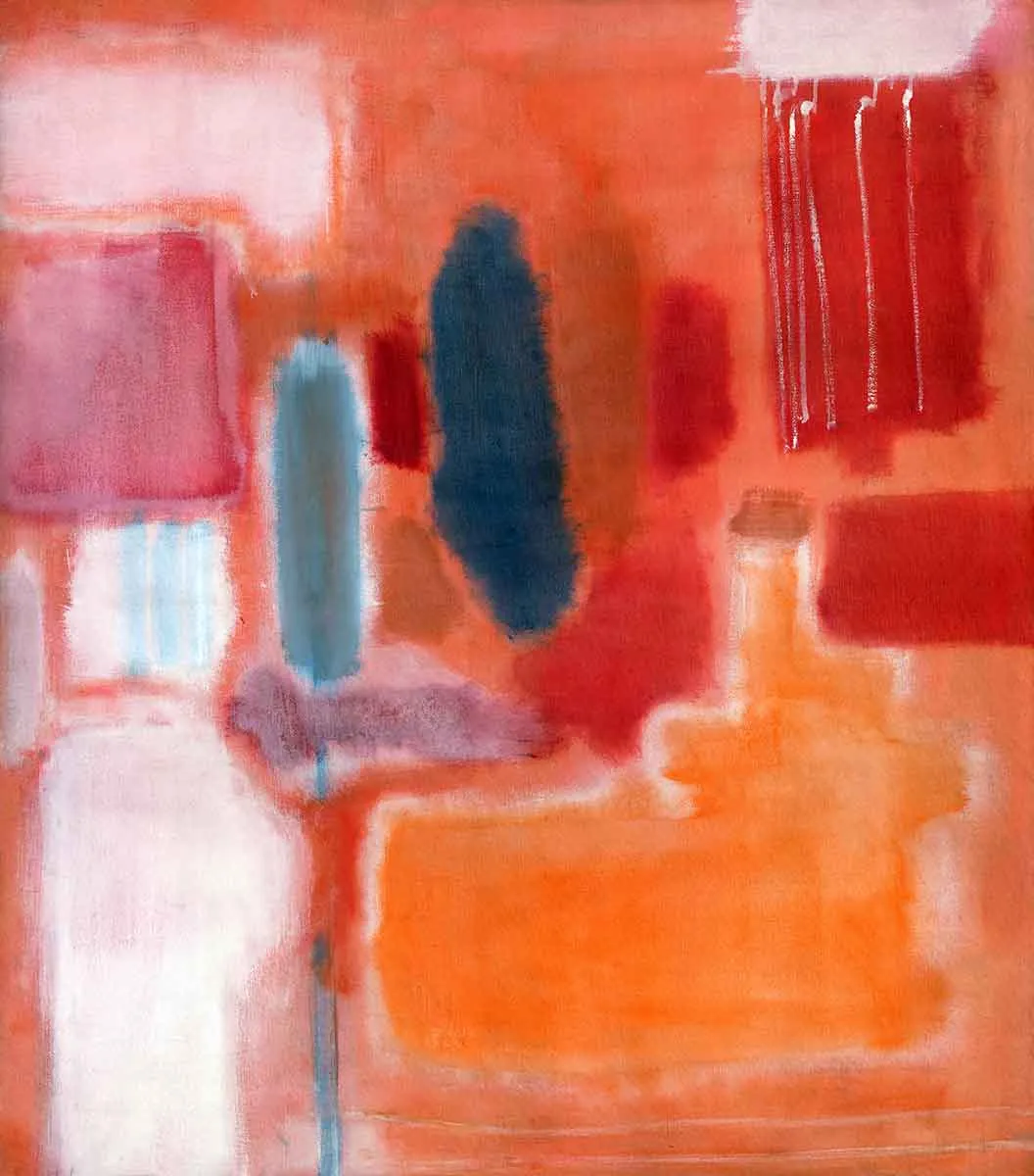 A ‘multiform’: No.9, 1948, by Mark Rothko. Source: Houston Gallery