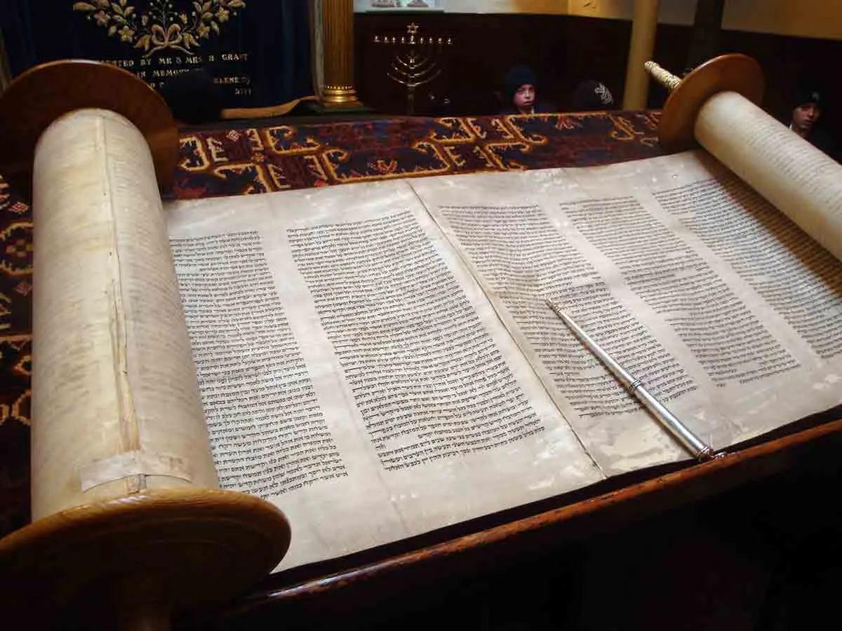 unrolled torah oldest books in the bible