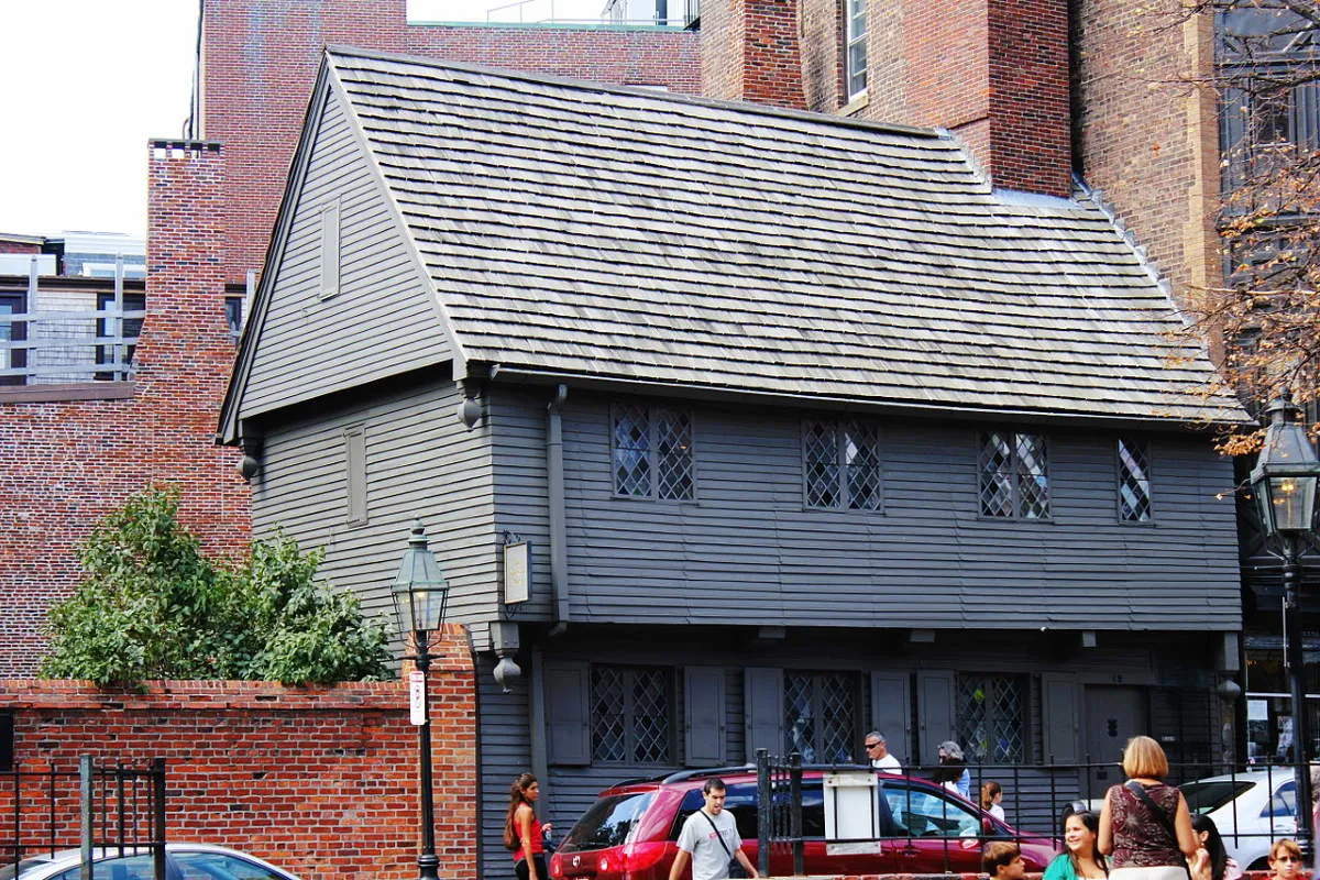 paul revere house freedom trail boston