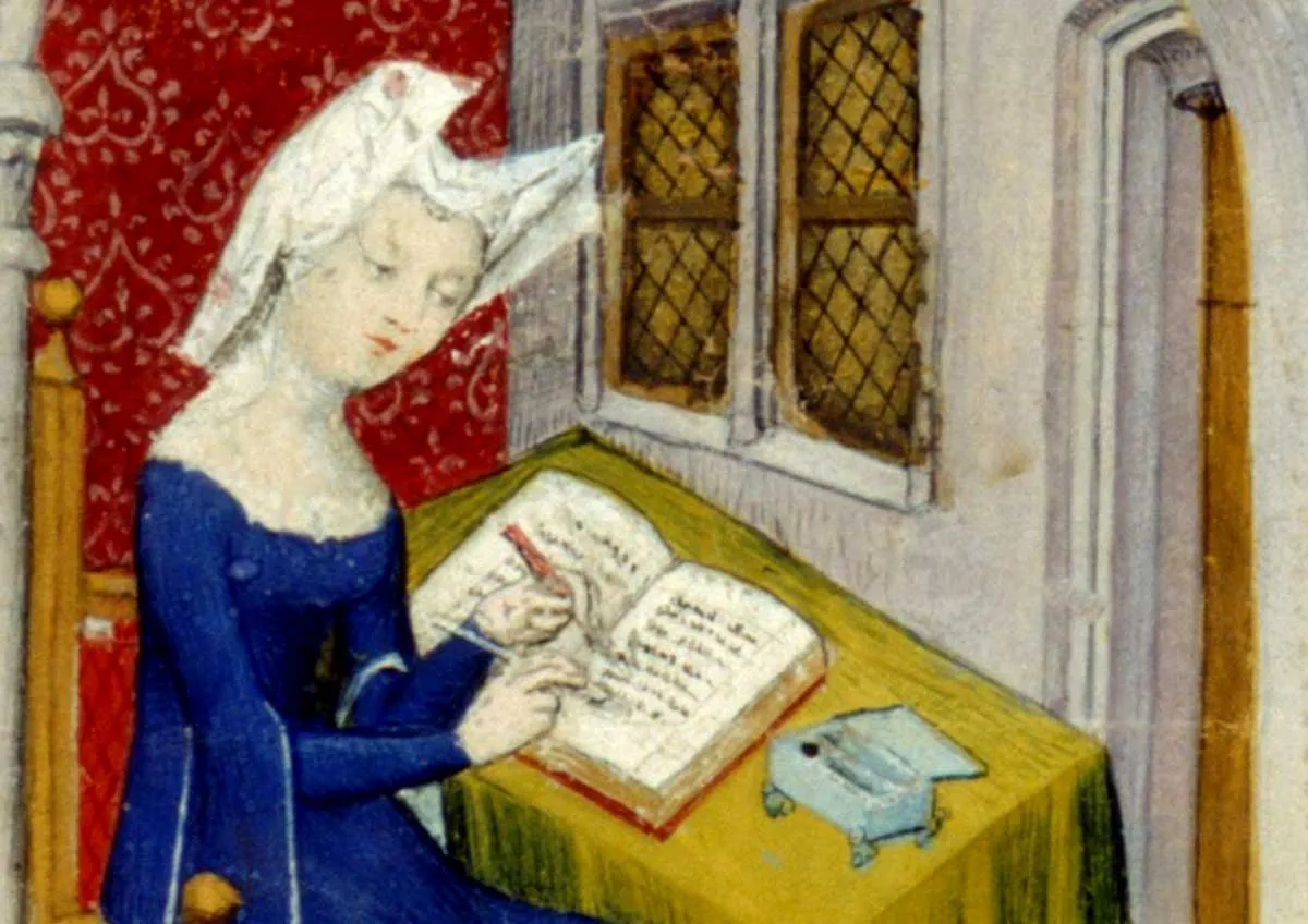 christine de pizan painting