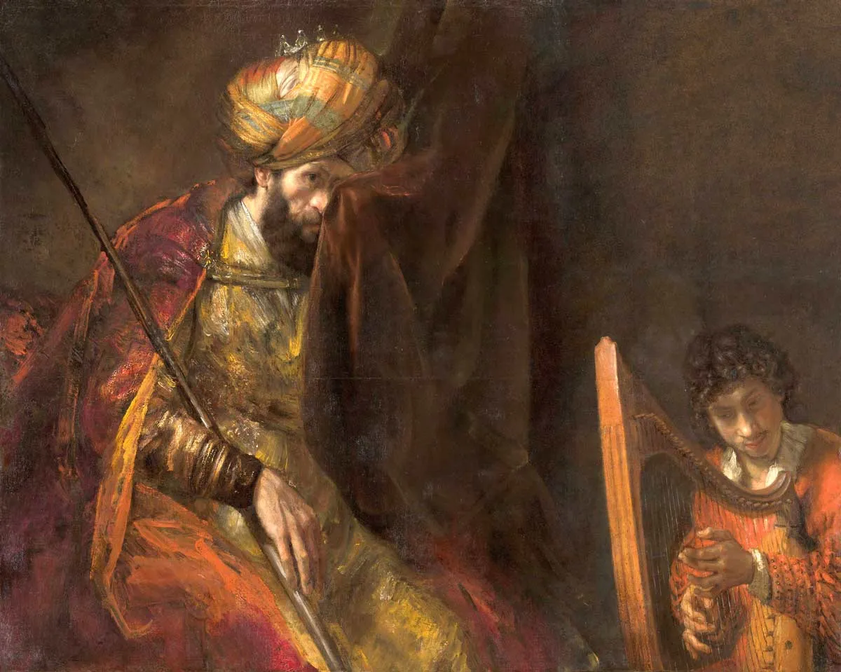 saul with david rembrandt