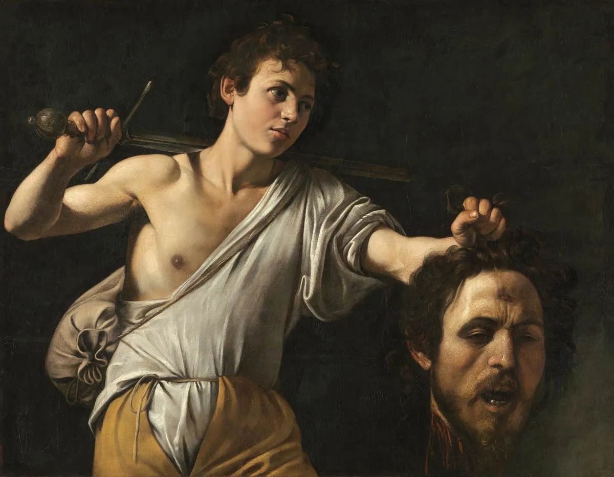 caravaggio david and goliath