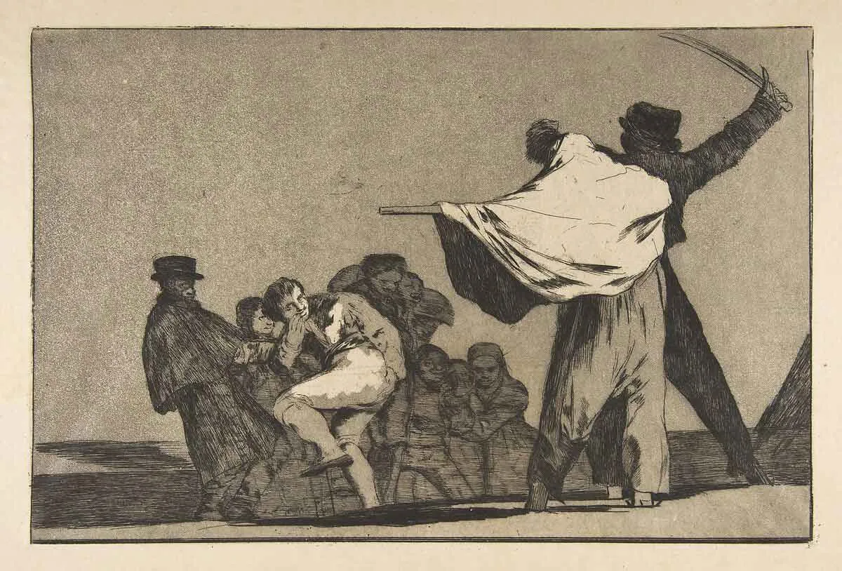 printmaking technique goya folly aquatint