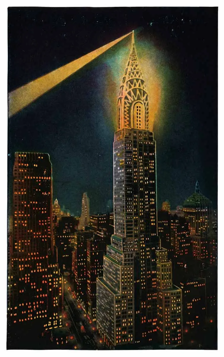 chrysler building illustration