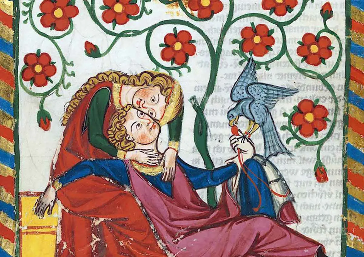 medieval courtly love codex manness