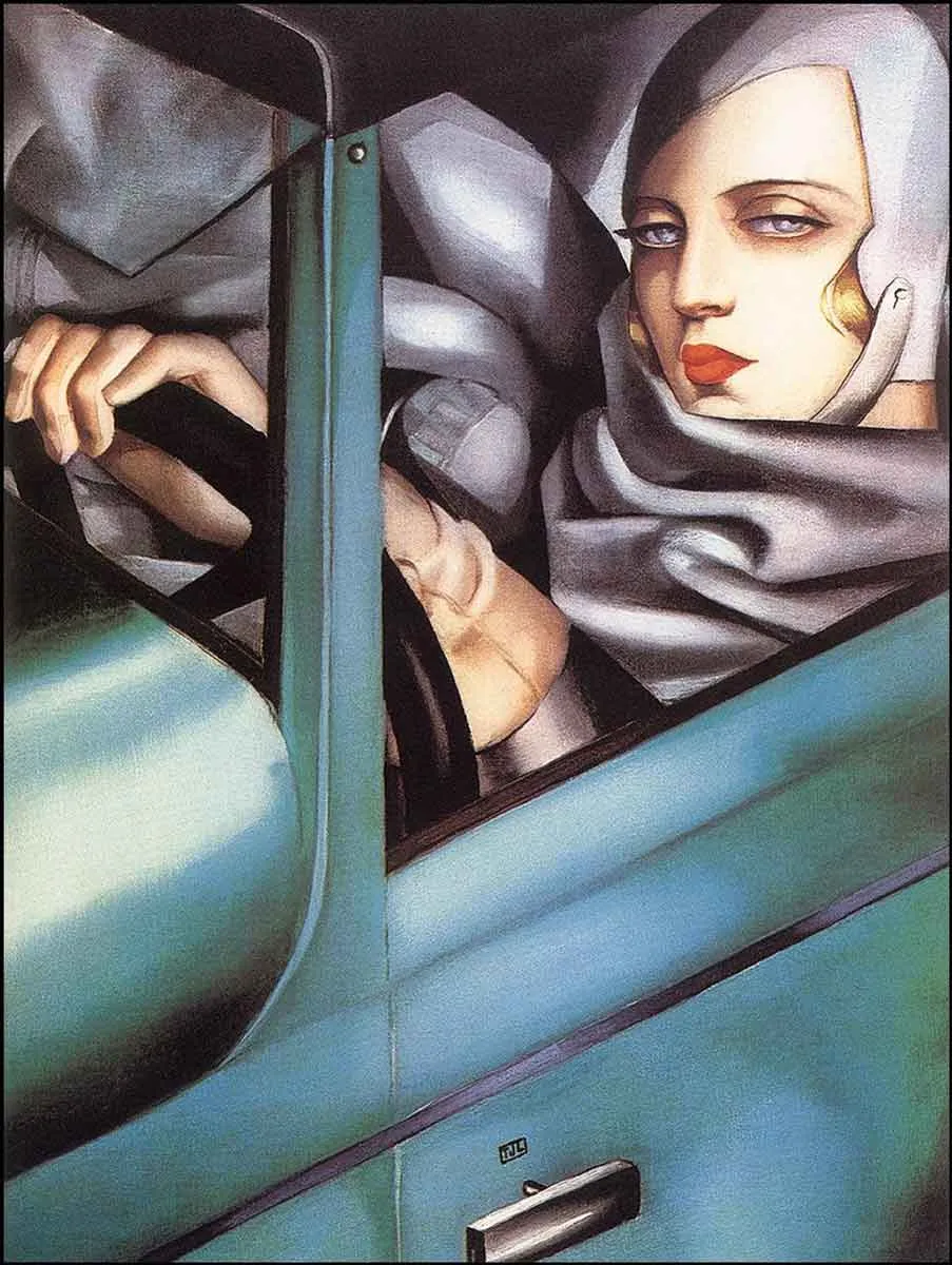 lempicka self portrait painting